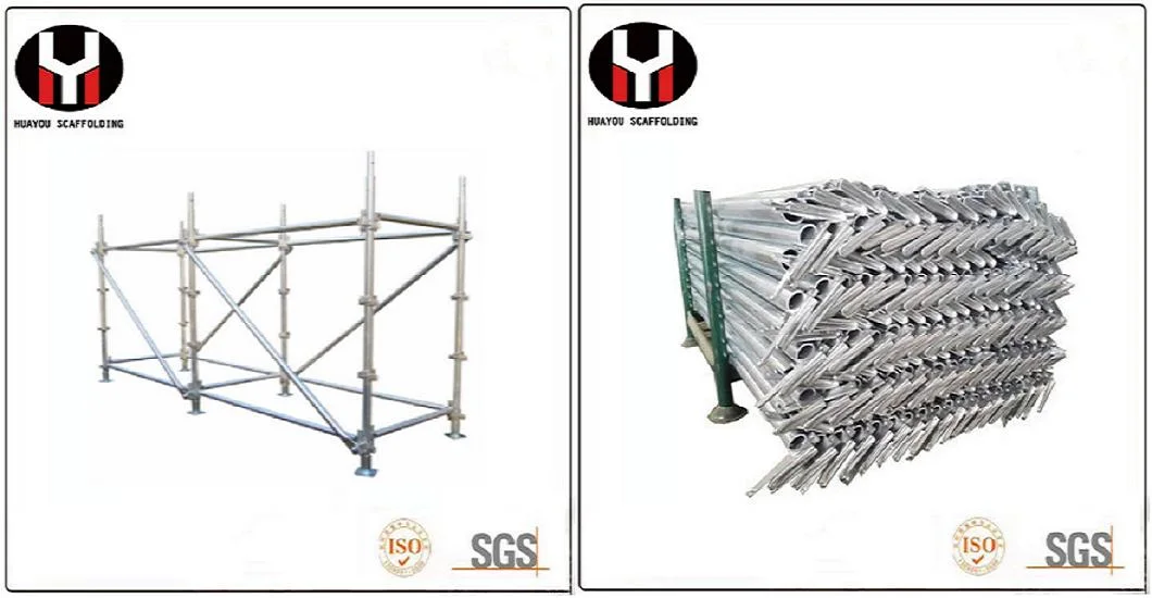 Construction Cuplock Aluminum Frame Steel System Kwikstage Ringlock Formwork Scaffold