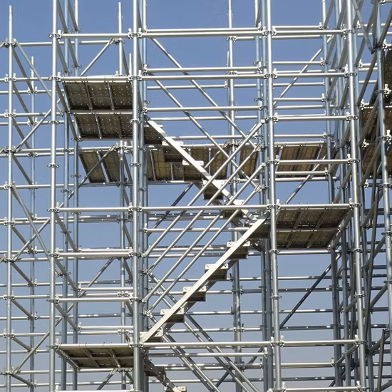 Commerce de gros Ringlock Scaffold Layher Système d'échafaudage pour la construction de ponts