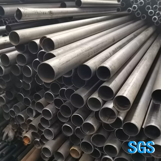 Tube en acier inoxydable Seamles galvanisé